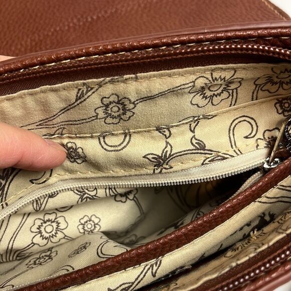 Montana West Brown and Tan Satchel - Picture 8 of 9